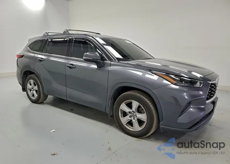 2022 Toyota Highlander L z USA, uszkodzony, nr VIN 5TDCZRBHXNS204447